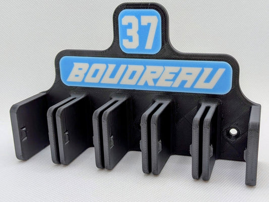 Hockey Stick Holder - Custom Name & Number