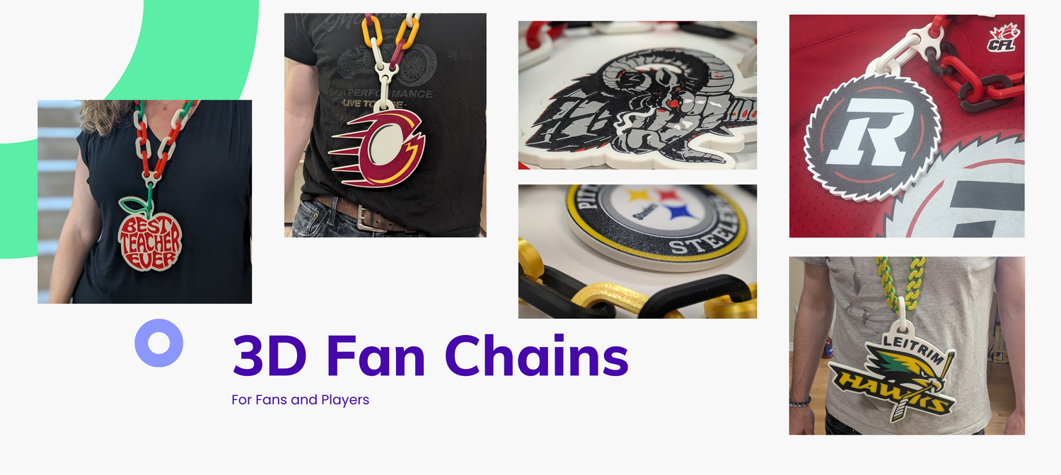 3D Fan Chains