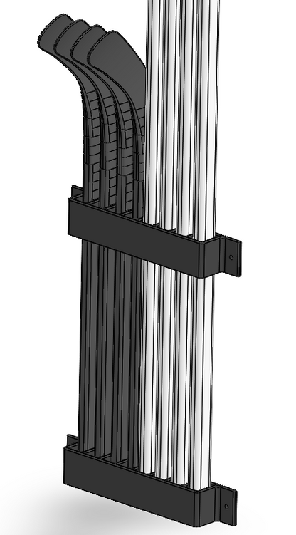 Hockey Stick Holder - XL - Custom Name