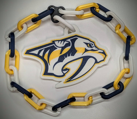 3D Chain - Nashville Predators