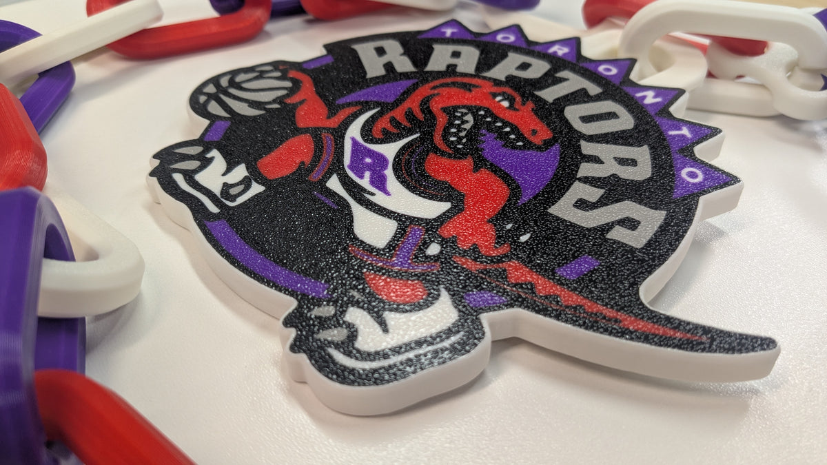 Silver Toronto Raptors Chain 3D Chain - Toronto Raptors – 3D by MG