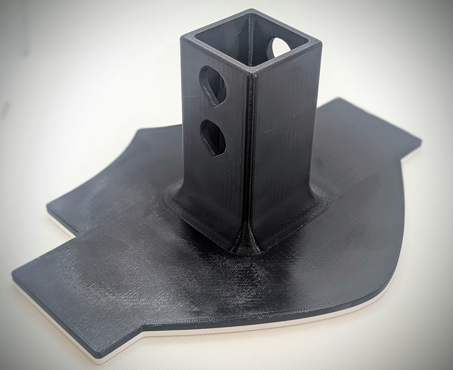 Hitch Cover - Harley Davidson Logo - Orange Text