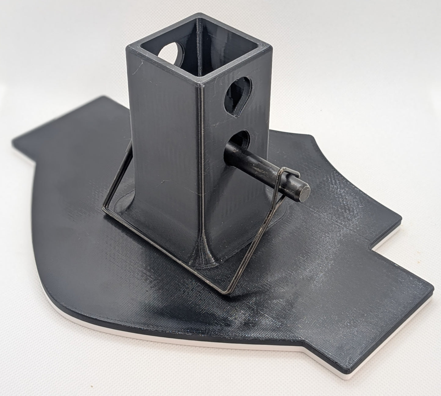 Hitch Cover - Harley Davidson Logo - Grey Text