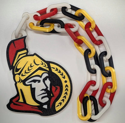 3D Chain - Ottawa Senators - Throwback Logo