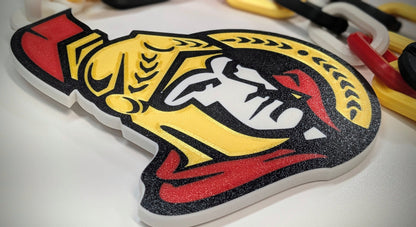3D Chain - Ottawa Senators - Throwback Logo