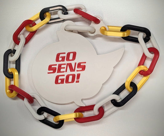 3D Chain - Ottawa Senators - Current logo