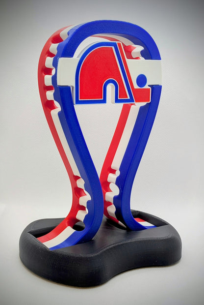 Headphone Stand - Quebec Nordiques