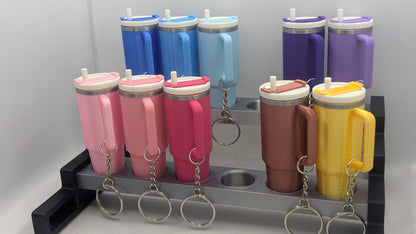 Mini Tumbler Lip Balm or Cash Holder Keychains - 6-Pack