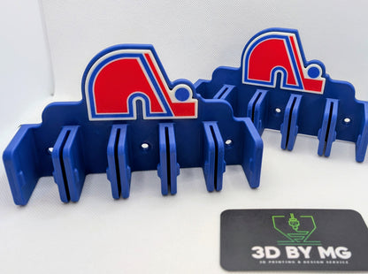 Hockey Stick Holder - Québec Nordiques
