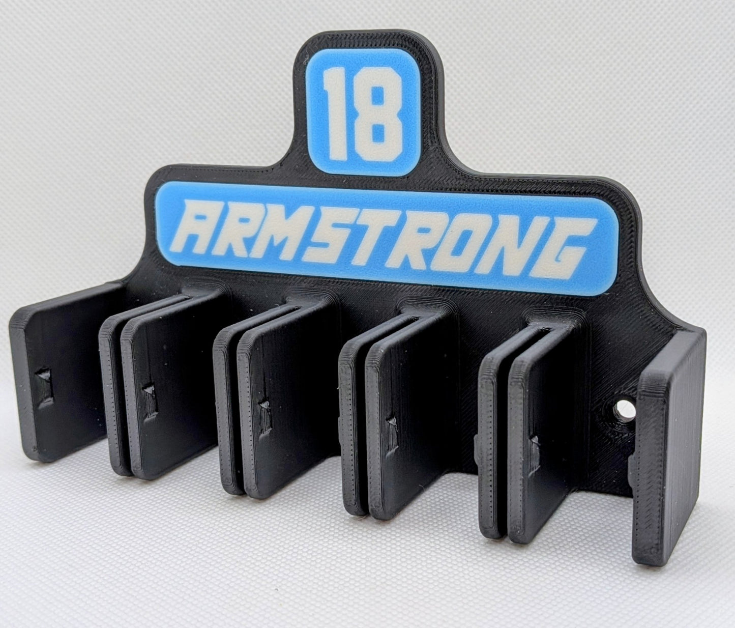 Hockey Stick Holder - Custom Name & Number