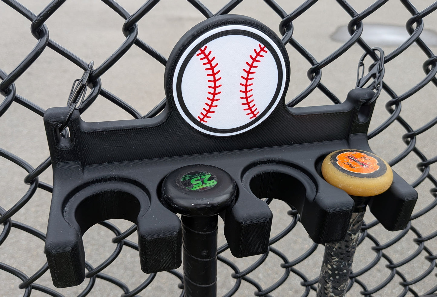 BatCaddy Pro - Baseball Dugout Organizer - 4-bats