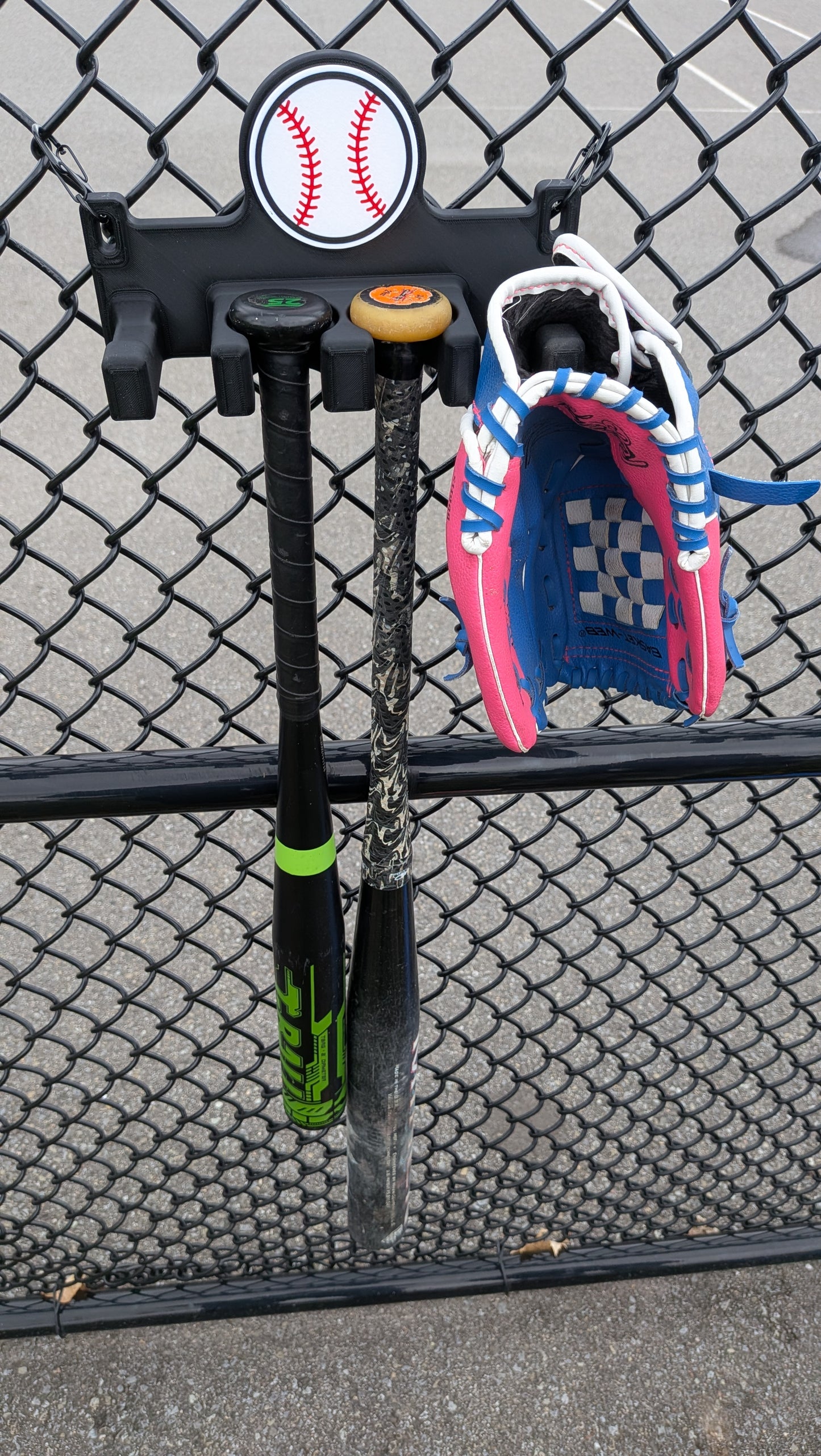BatCaddy - South Ottawa - Baseball Dugout Organizer - 2-bat / 2-hooks