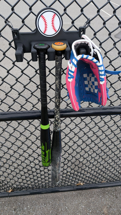 BatCaddy - South Ottawa - Baseball Dugout Organizer - 2-bat / 2-hooks