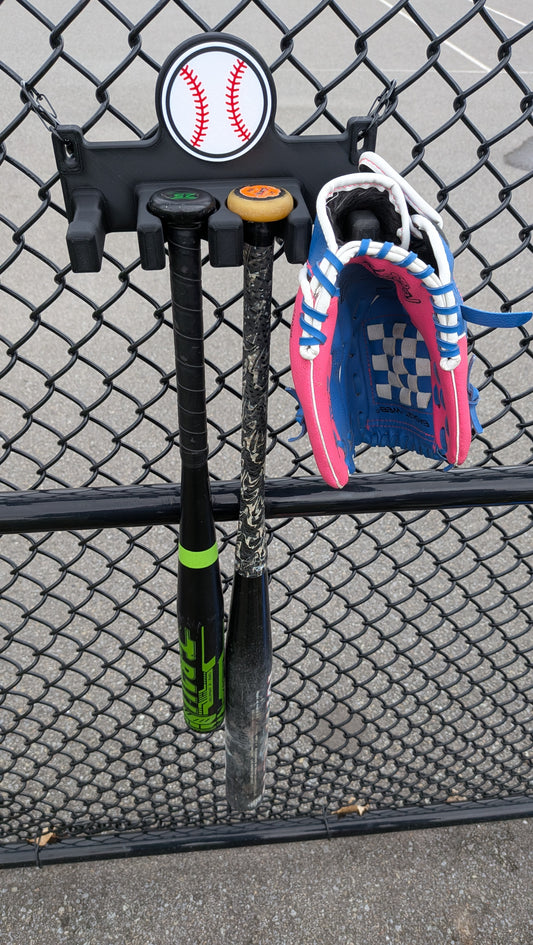 BatCaddy - Kanata Cubs - Baseball Dugout Organizer - 2-bat / 2-hooks