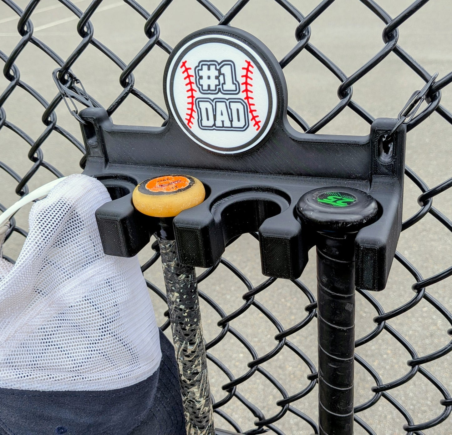 BatCaddy Pro - Baseball Dugout Organizer - 4-bats