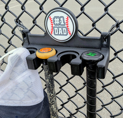 BatCaddy Pro - Baseball Dugout Organizer - 4-bats