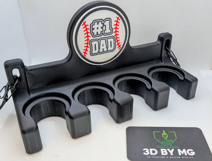 BatCaddy Pro - Baseball Dugout Organizer - 4-bats