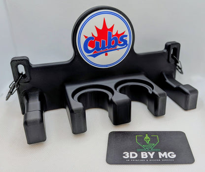 BatCaddy - Kanata Cubs - Baseball Dugout Organizer - 2-bat / 2-hooks
