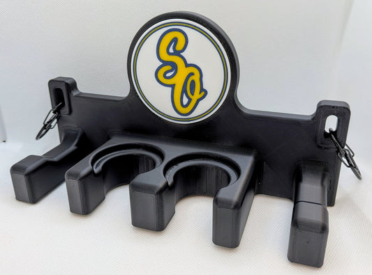 BatCaddy - South Ottawa - Baseball Dugout Organizer - 2-bat / 2-hooks