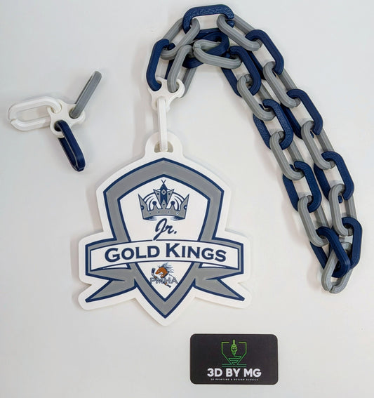 3D Chain - CUSTOM - JR. GOLD KINGS for L.G.