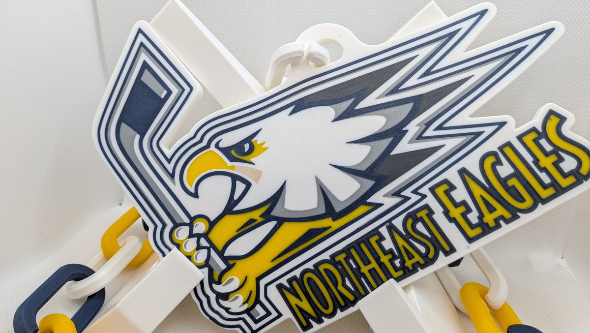 3D Chain - Custom "NorthEast Eagles" for L.F.