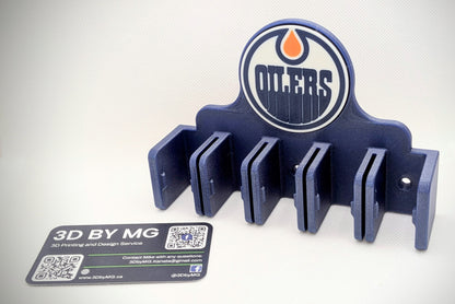 Hockey Stick Holder - Edmonton Oilers